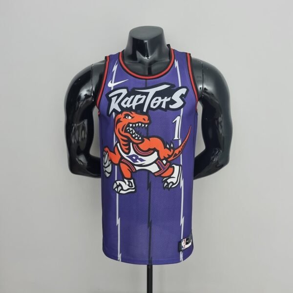 Toronto Raptors McGRADY#1 Purple NBA Jersey S-XXL